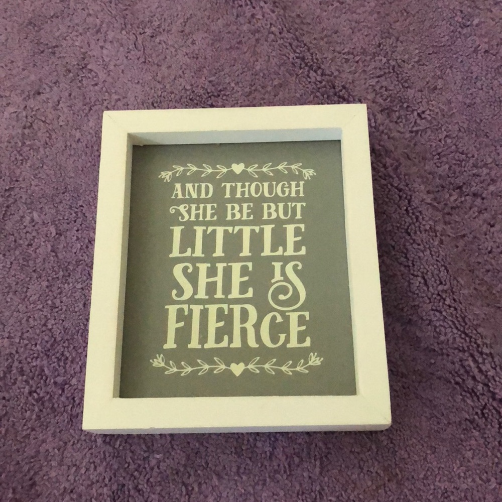 Framed box quote